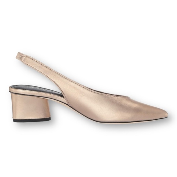 Donald J Pliner Gema slingback Pump gold bronze 6.5 - Picture 6 of 7